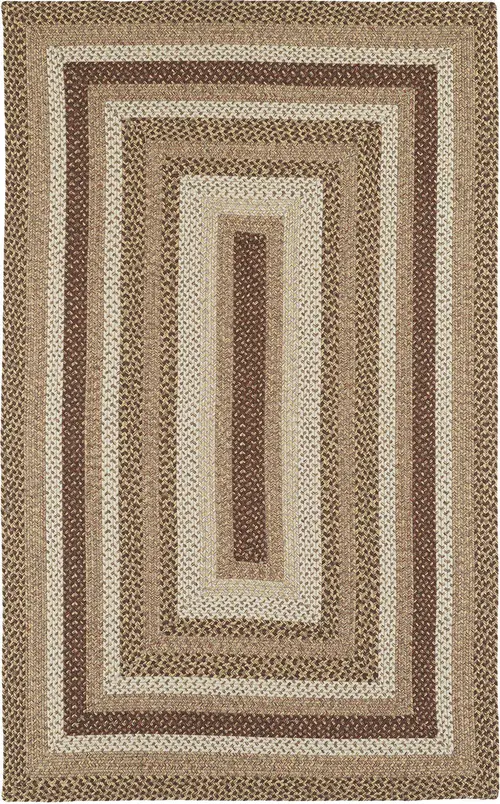 Modern Loom Bimini Light Brown Outdoor Rug