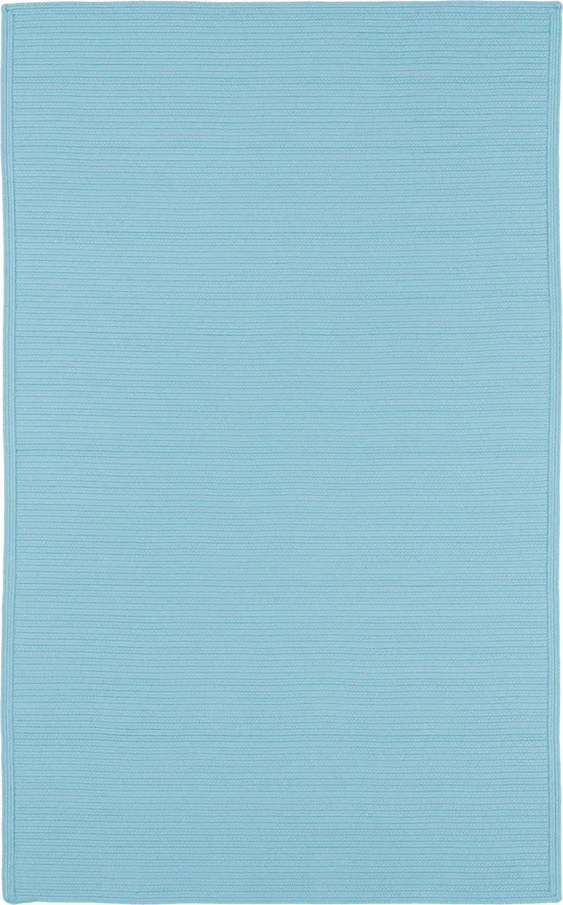 Modern Loom Bikini Light Grey Outdoor Solid Modern Rug