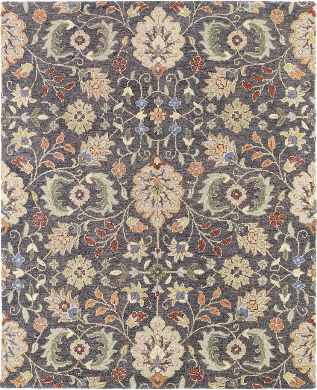 Modern Loom Helena Hand Tufted Charcoal Transitional Rug