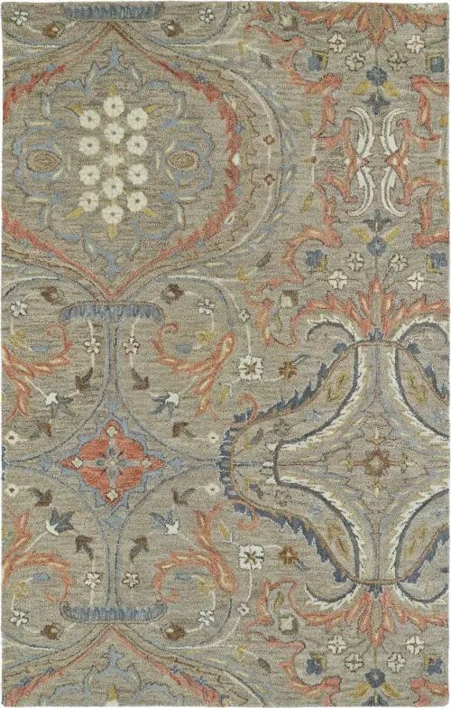 Modern Loom Helena Hand Tufted Taupe Transitional Rug