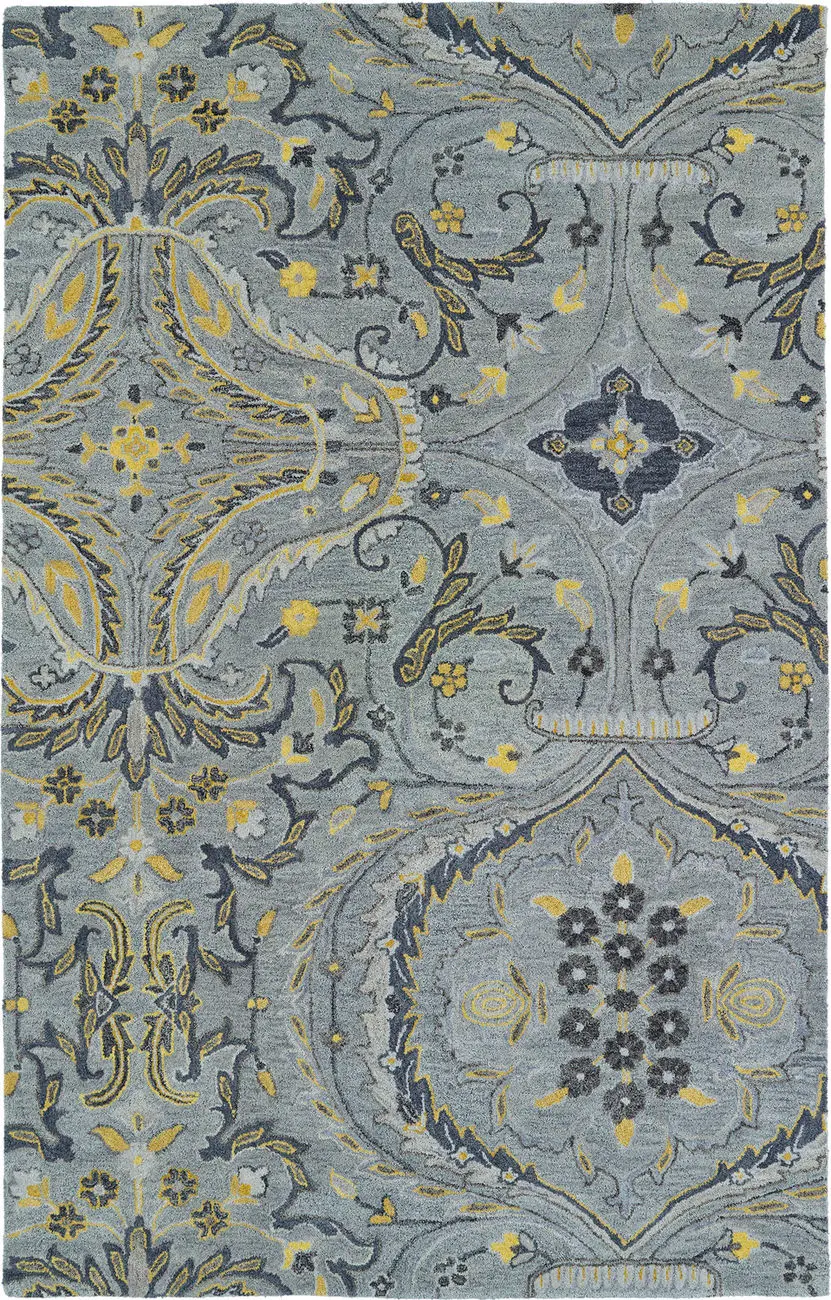 Modern Loom Helena Hand Tufted Grey Transitional Rug