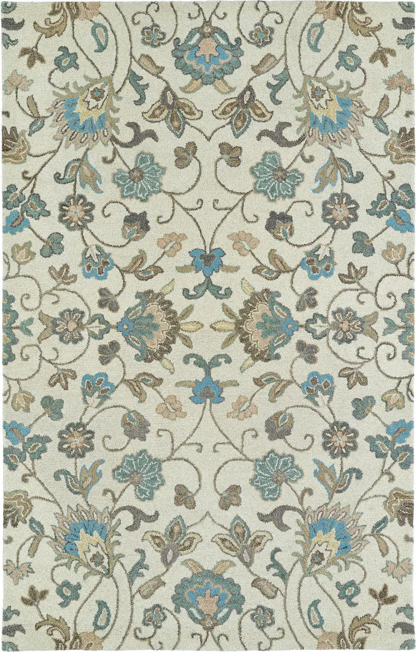 Modern Loom Helena Hand Tufted Beige Transitional Rug