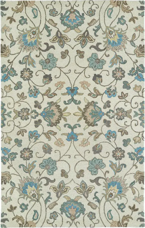 Modern Loom Helena Hand Tufted Beige Transitional Rug