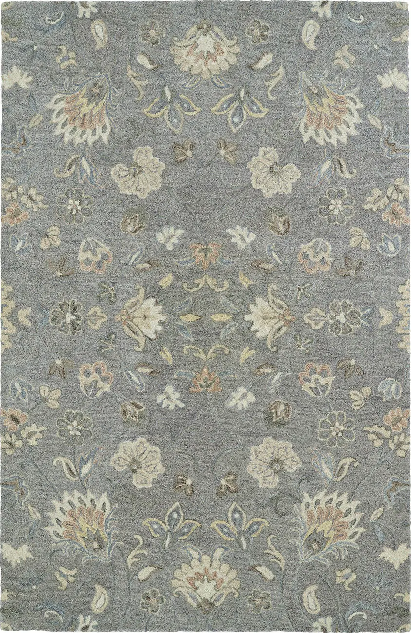 Modern Loom Helena Hand Tufted Grey Transitional Rug 3