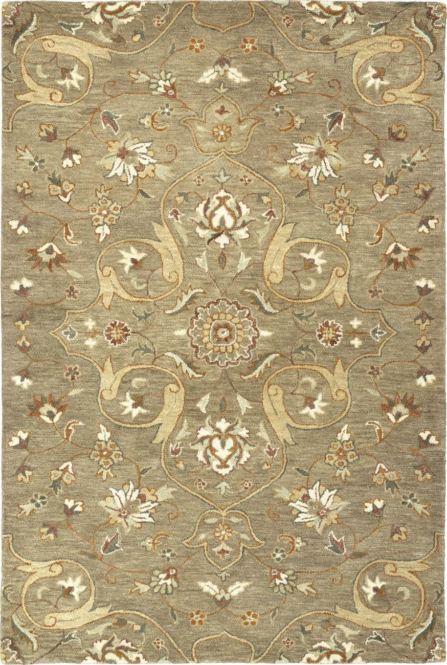 Modern Loom Helena Hand Tufted Light Brown Transitional Rug 3