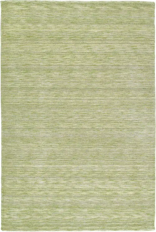 Modern Loom Renaissance Apple Green Striped Modern Rug