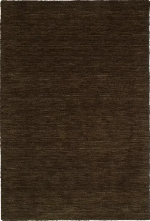 Modern Loom Renaissance Chocolate Solid Modern Rug