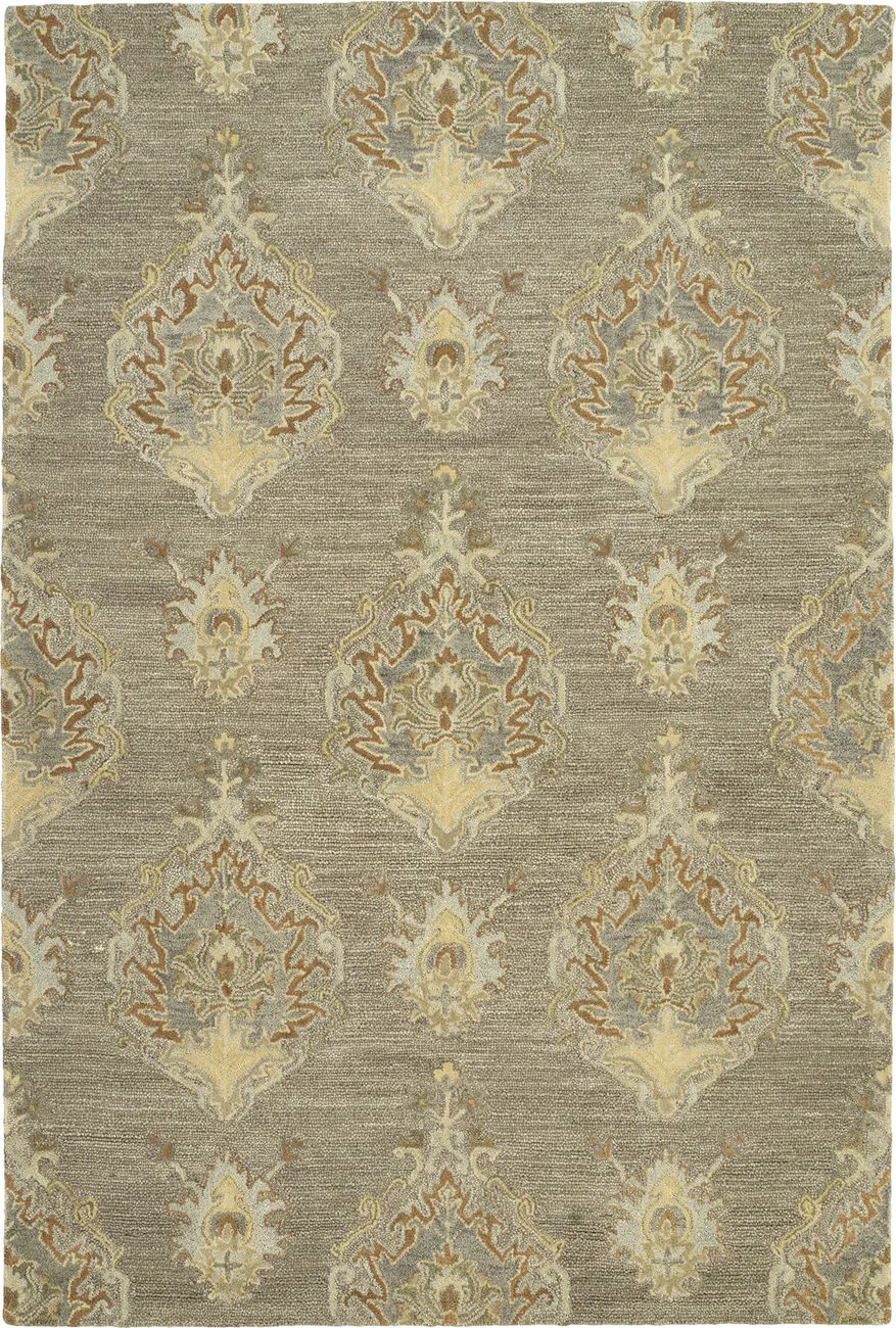 Modern Loom Brooklyn Hand Tufted Taupe Transitional Rug