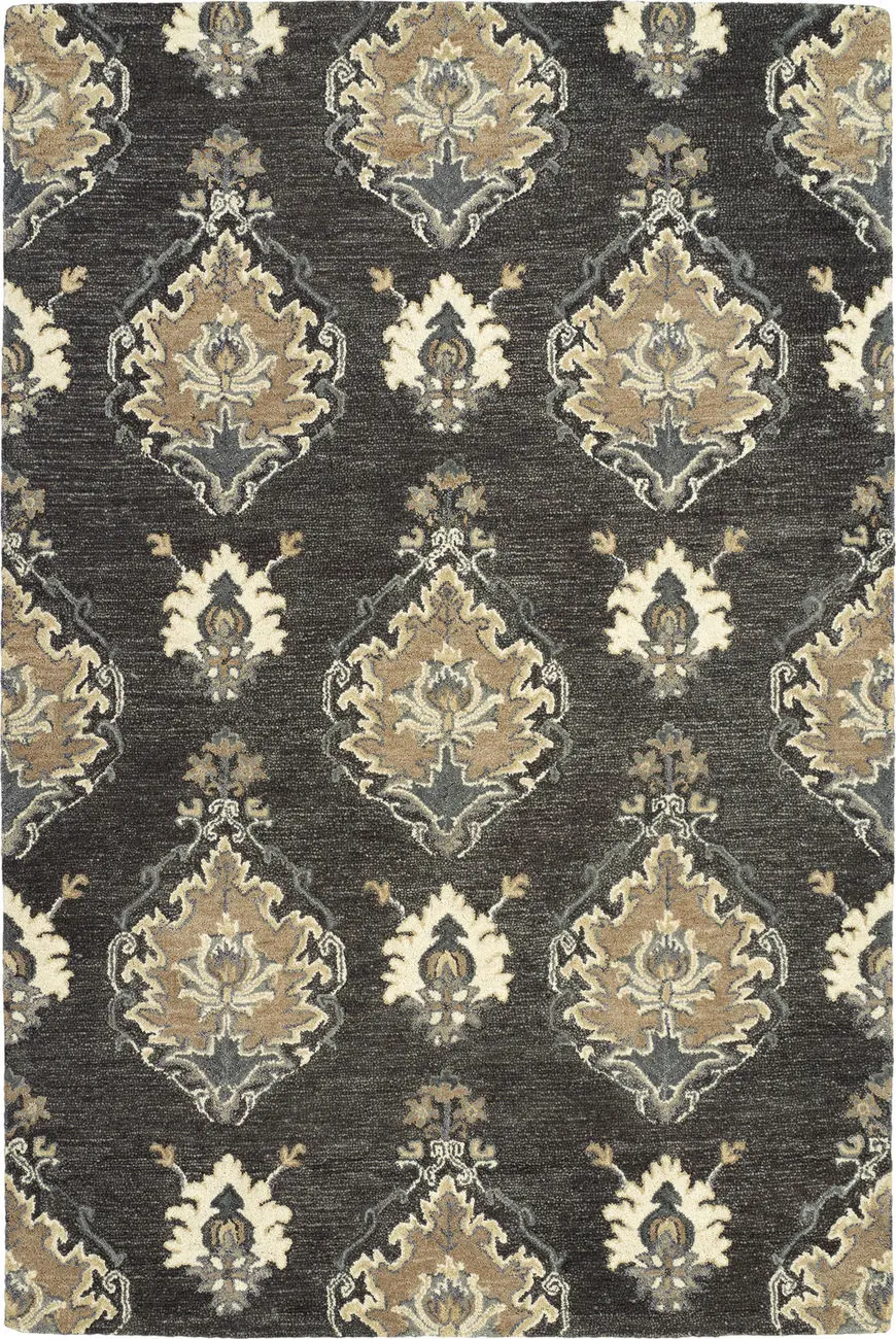 Modern Loom Brooklyn Hand Tufted Charcoal Transitional Rug