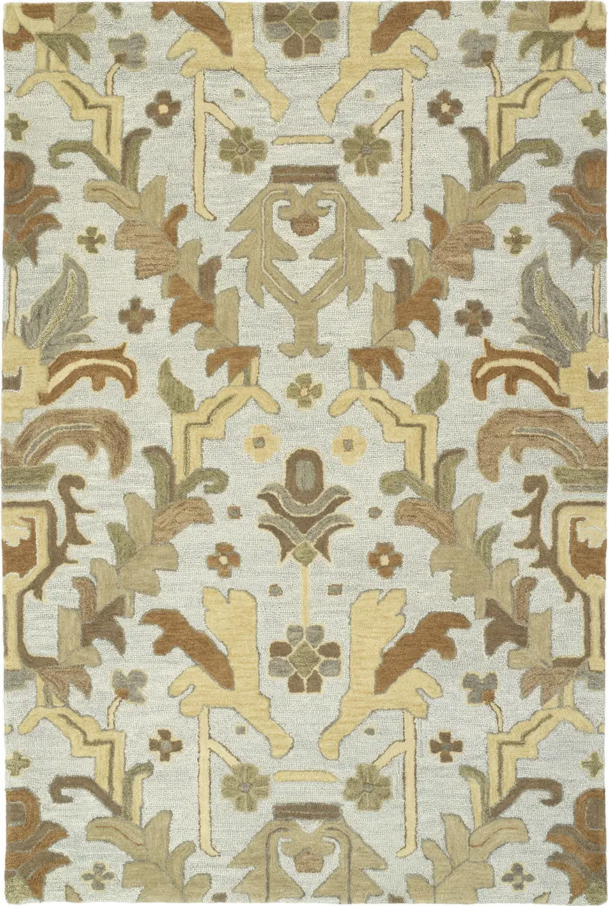 Modern Loom Brooklyn Hand Tufted Silver Transitional Rug