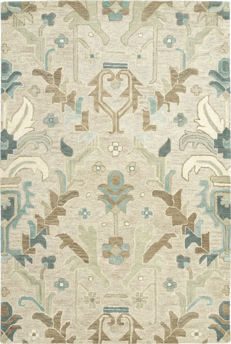 Modern Loom Brooklyn Hand Tufted Oatmeal Transitional Rug