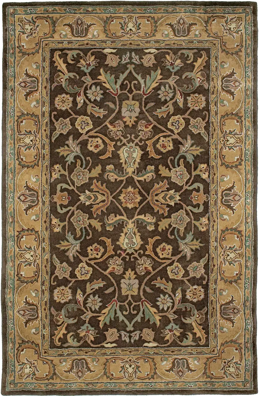 Modern Loom Mystic Hand Tufted Chocolate Traditional Rug