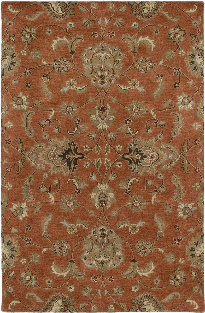 Modern Loom Mystic Hand Tufted Copper Traditional Rug 2