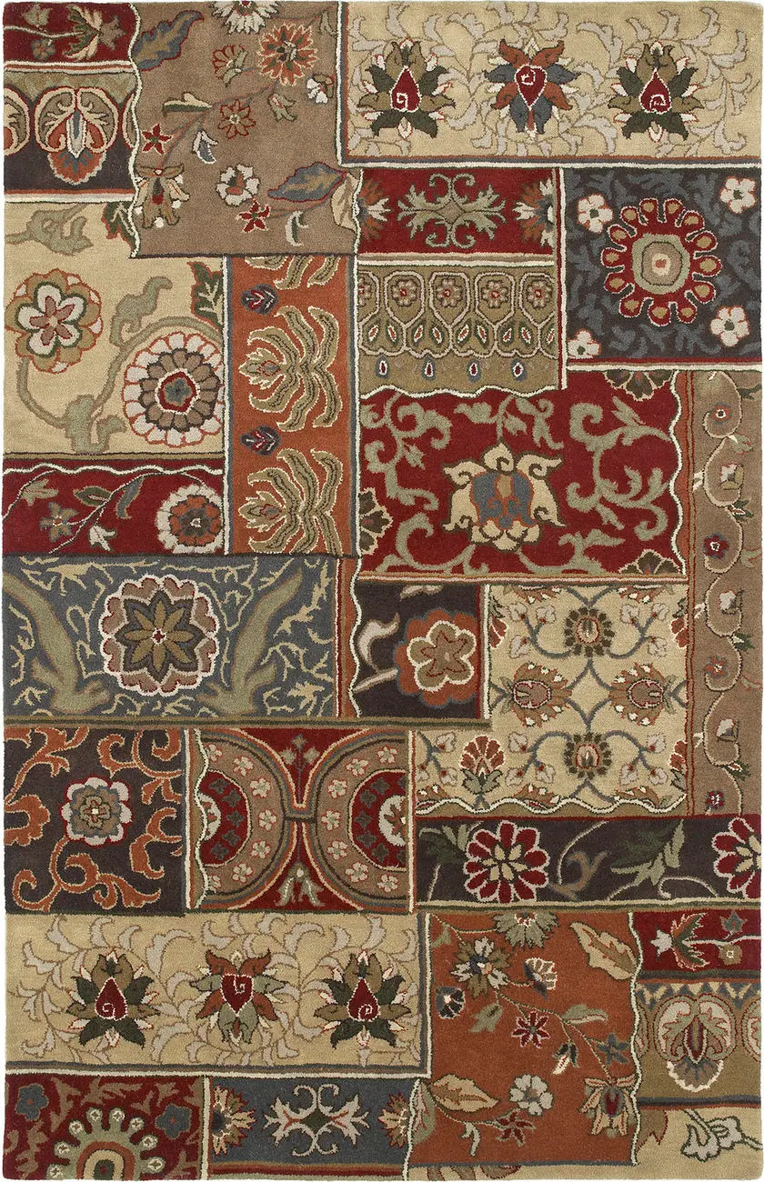 Modern Loom Mystic Hand Tufted Copper Traditional Rug 3