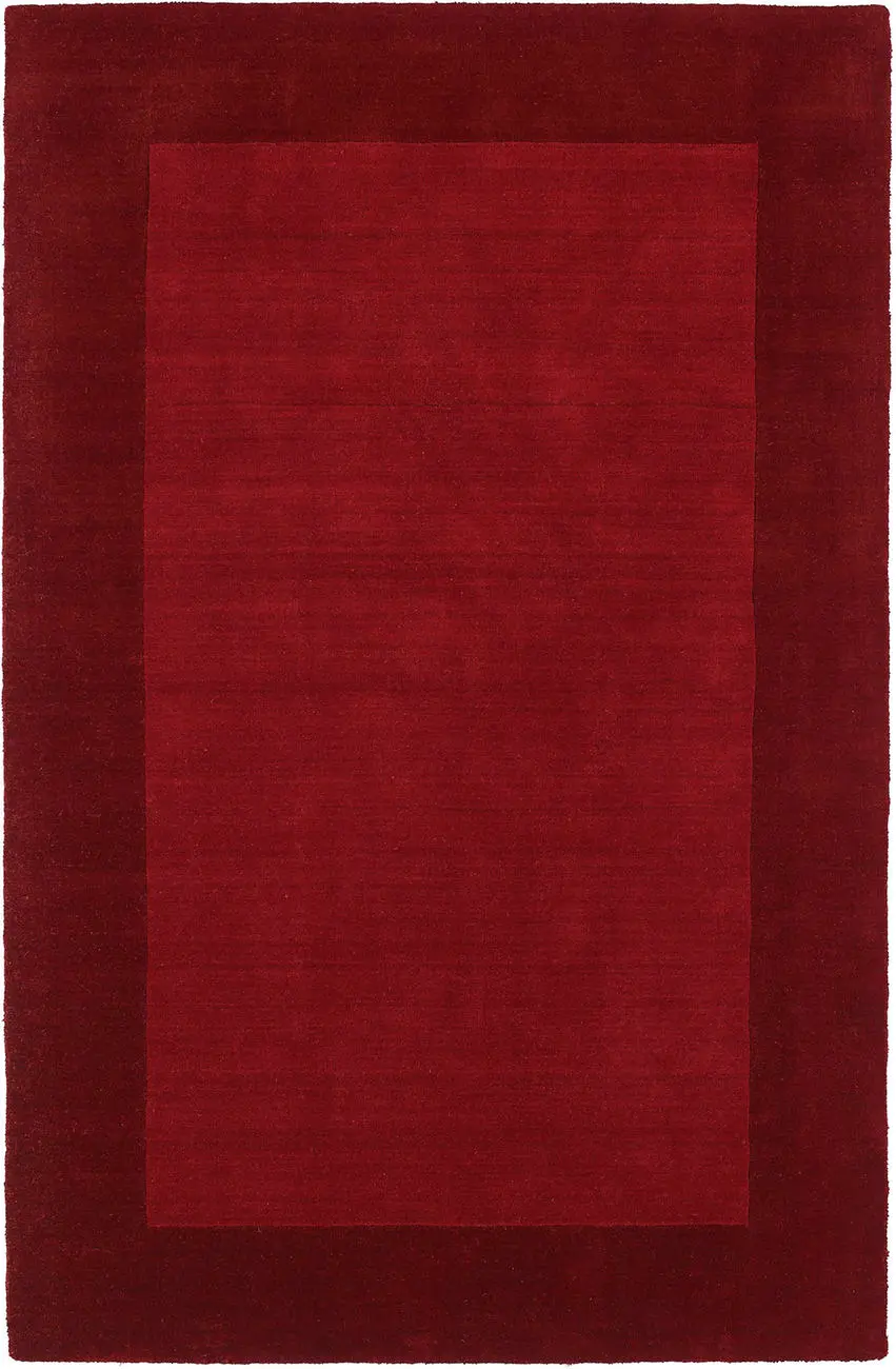 Modern Loom Regency Hand Tufted Red Rug