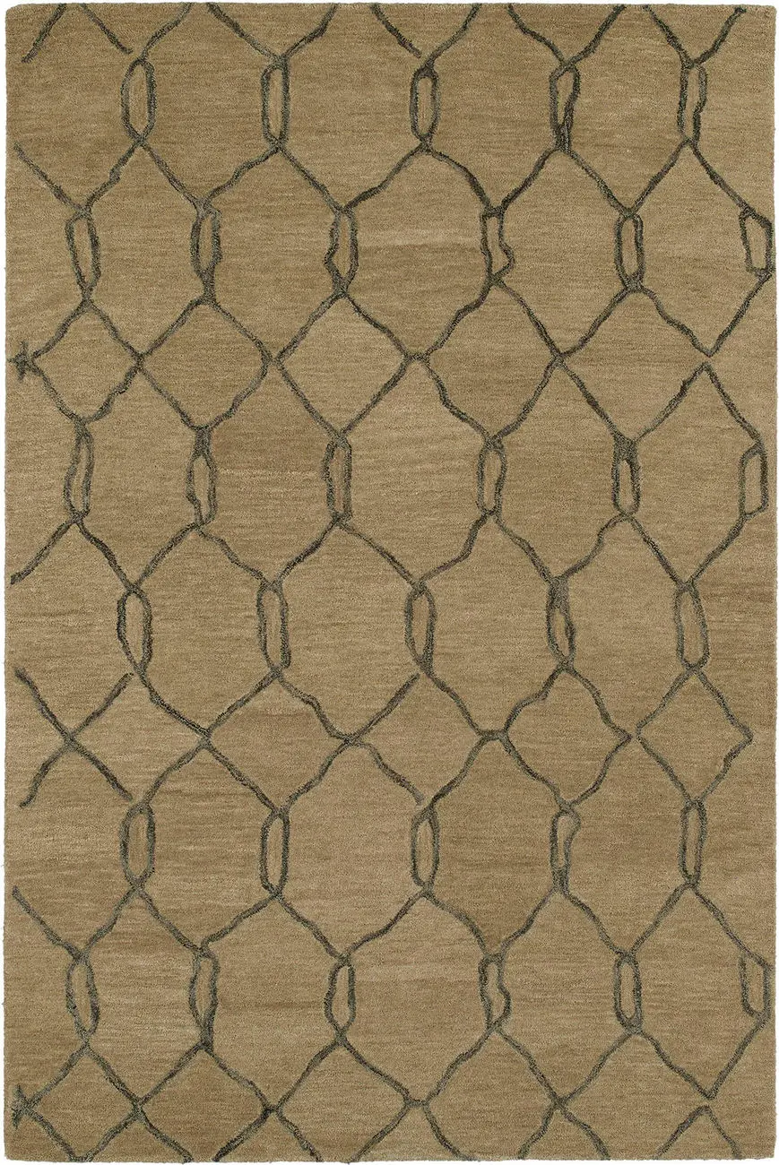 Modern Loom Casablanca Cappuccino Patterned Modern Rug