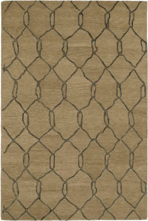 Modern Loom Casablanca Cappuccino Patterned Modern Rug