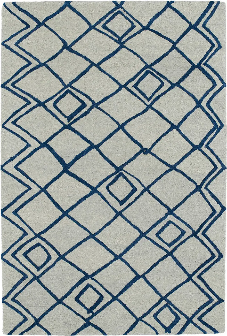 Modern Loom Casablanca Ivory Patterned Modern Rug 2