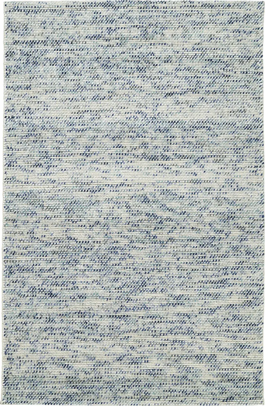 Modern Loom Cord White Patterned Modern Rug