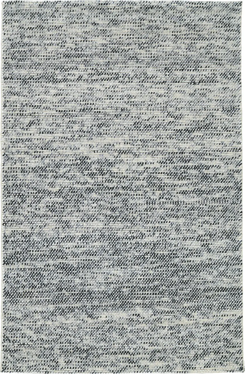 Modern Loom Cord White Patterned Modern Rug 3