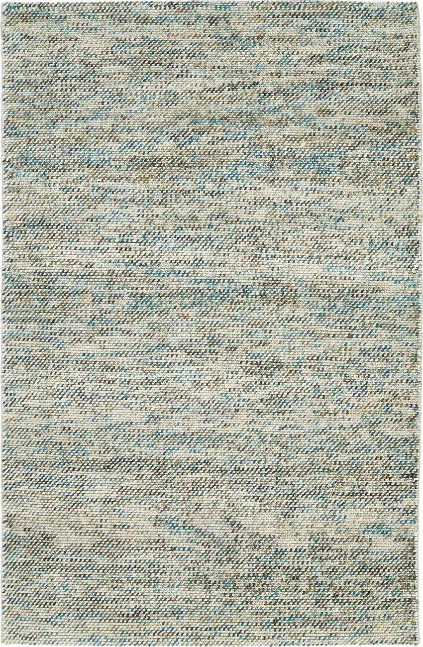 Modern Loom Cord White Patterned Modern Rug 4