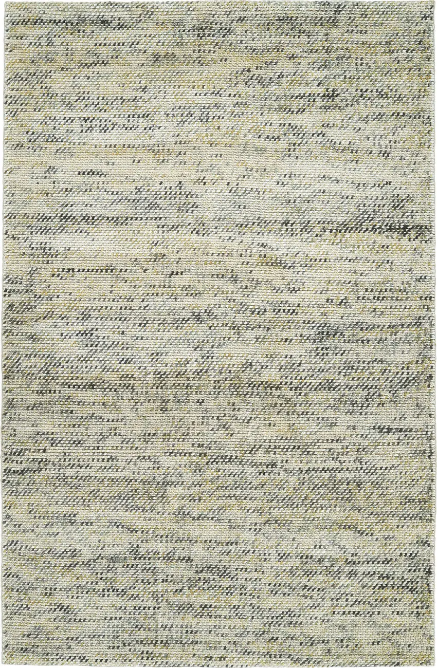 Modern Loom Cord White Patterned Modern Rug 5