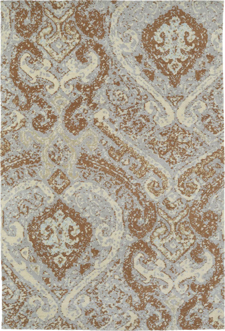 Modern Loom Cozy Toes Brown Transitional Rug