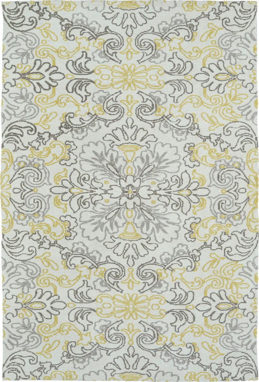 Modern Loom Cozy Toes Ivory Transitional Rug 4