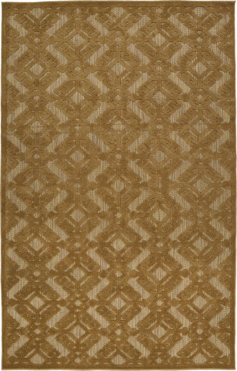 Modern Loom Fresh Air Chocolate Outdoor Patterned Modern Rug 4
