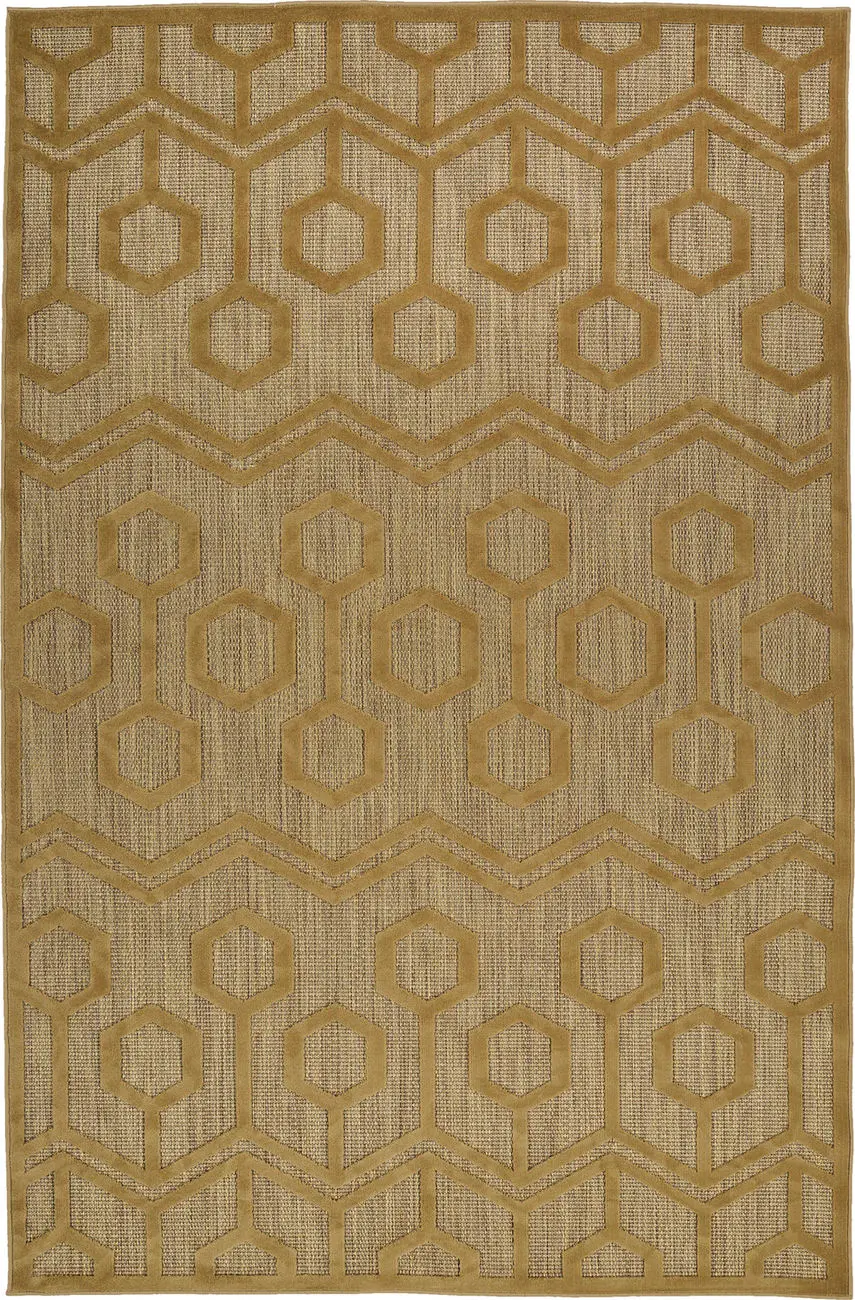 Modern Loom Fresh Air Chocolate Outdoor Patterned Modern Rug 6