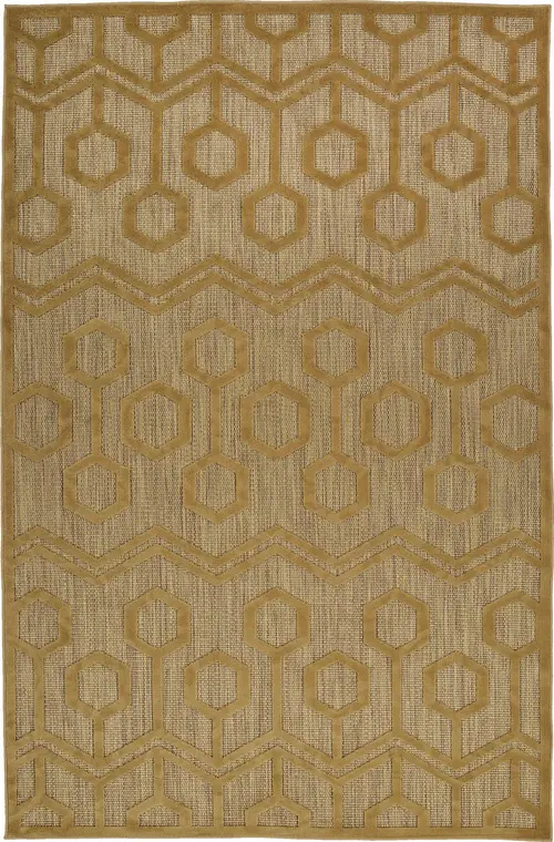 Modern Loom Fresh Air Chocolate Outdoor Patterned Modern Rug 6