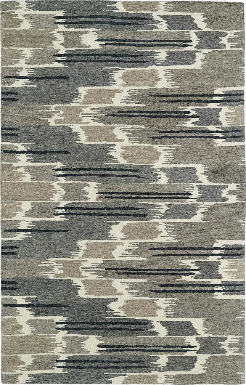 Modern Loom Global Inspirations Hand Tufted Grey Modern Rug