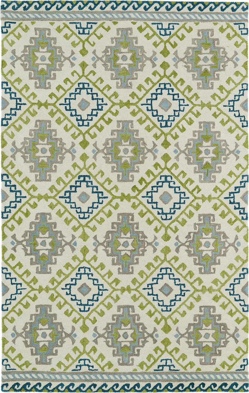 Modern Loom Global Inspirations Ivory Transitional Rug 3