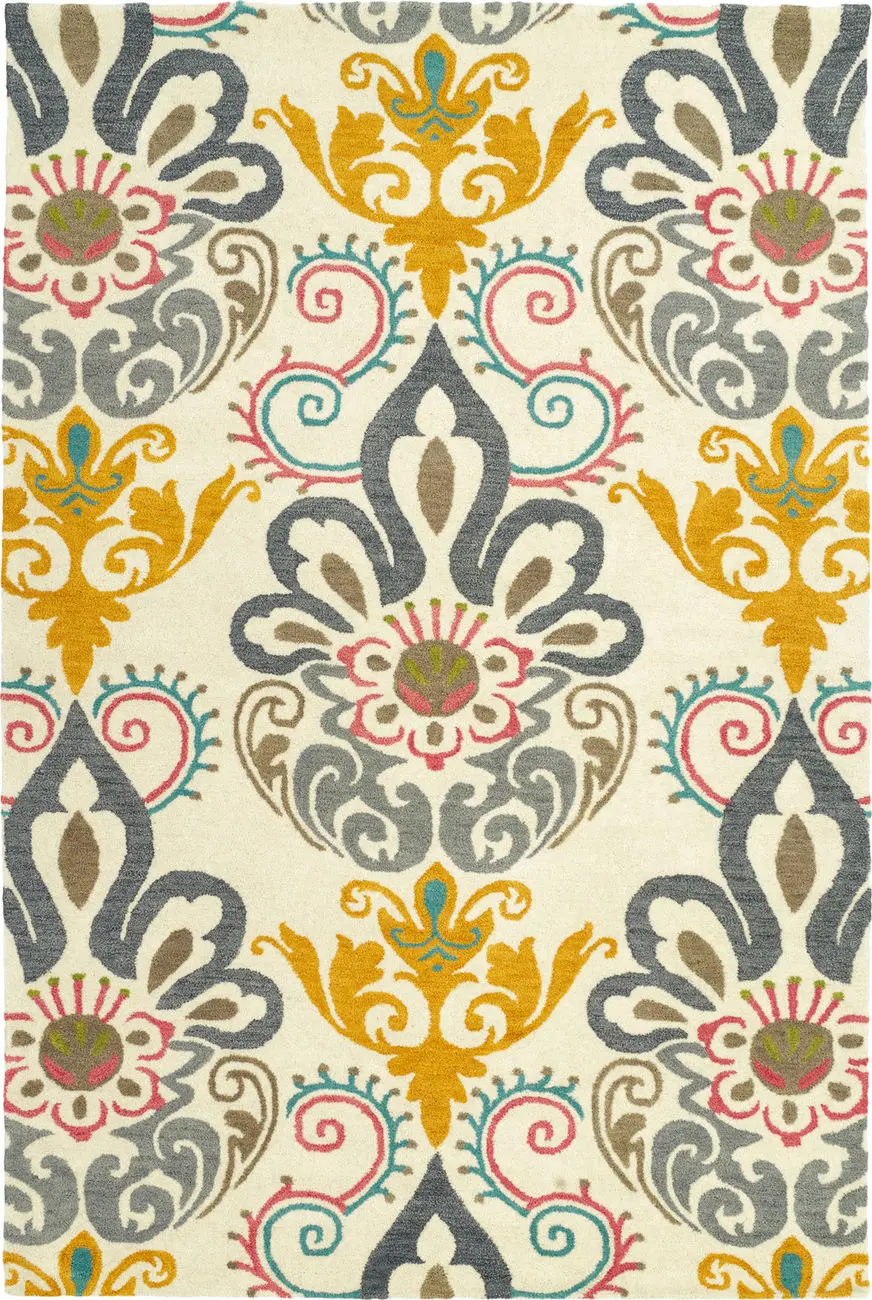 Modern Loom Global Inspiration Ivory Transitional Rug 3