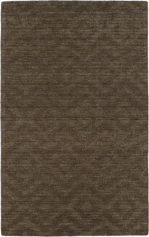 Modern Loom Imprints Chocolate Patterned Modern Rug 2