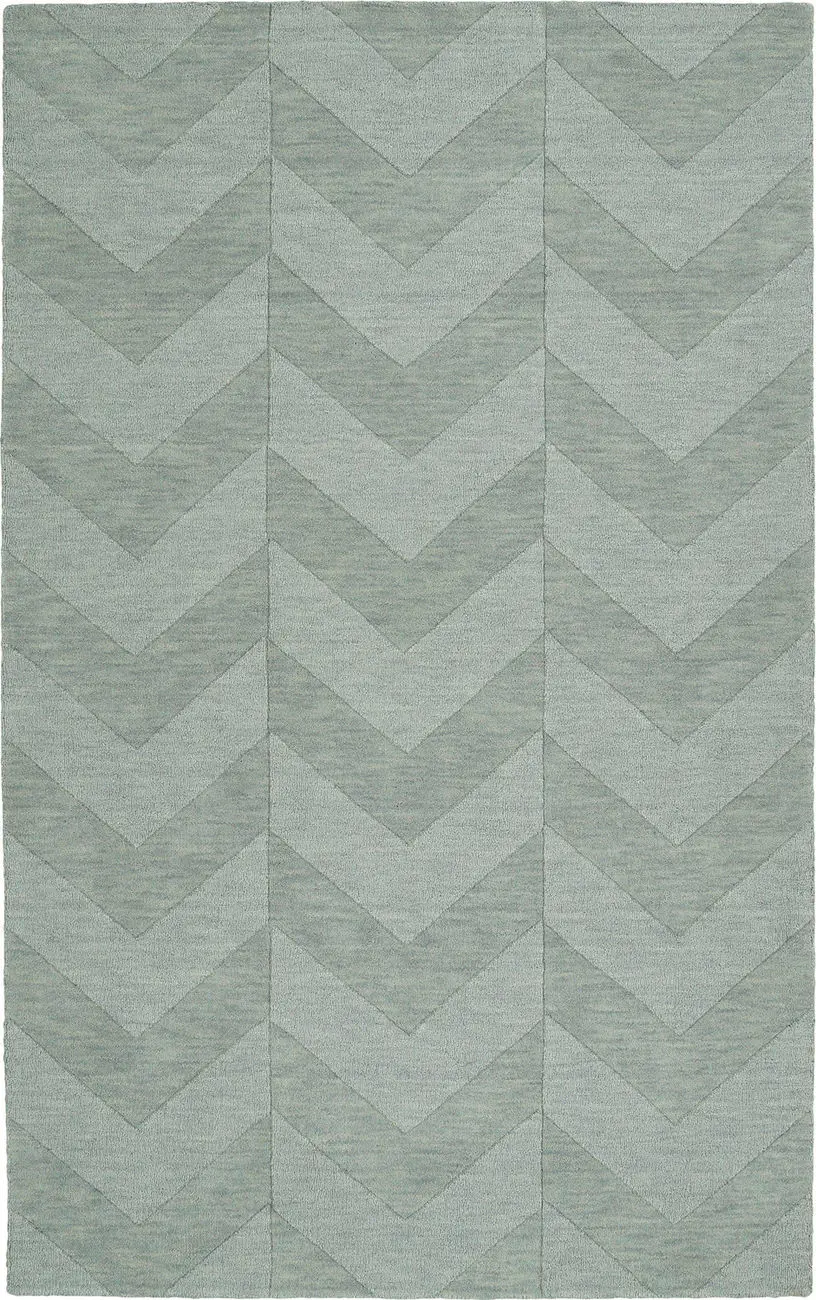 Modern Loom Imprints Hand Tufted Spa Patterned Modern Rug