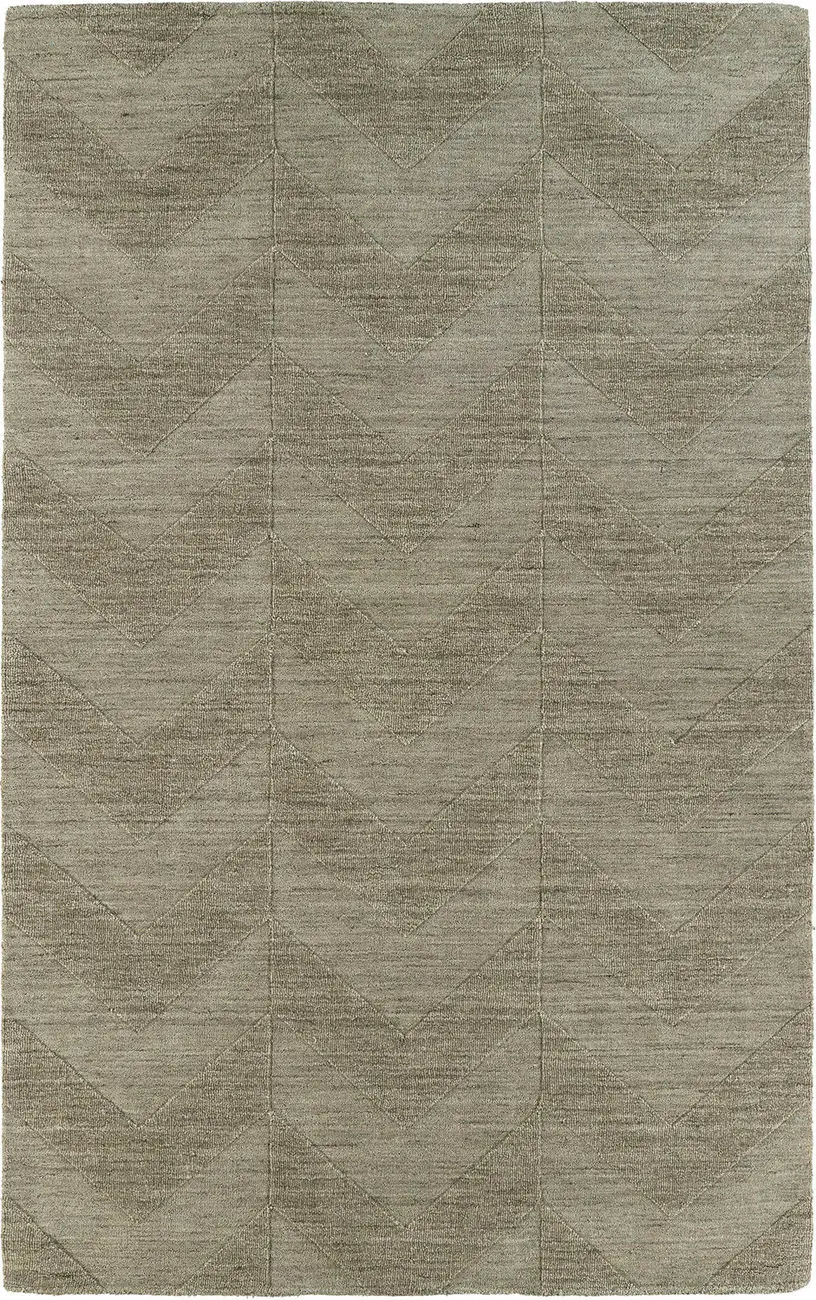 Modern Loom Imprints Light Brown Patterned Modern Rug 2