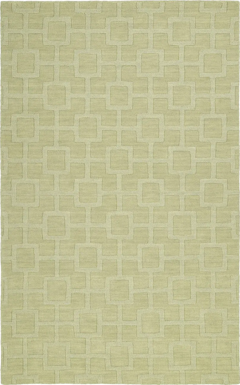 Modern Loom Imprints Celery Patterned Modern Rug