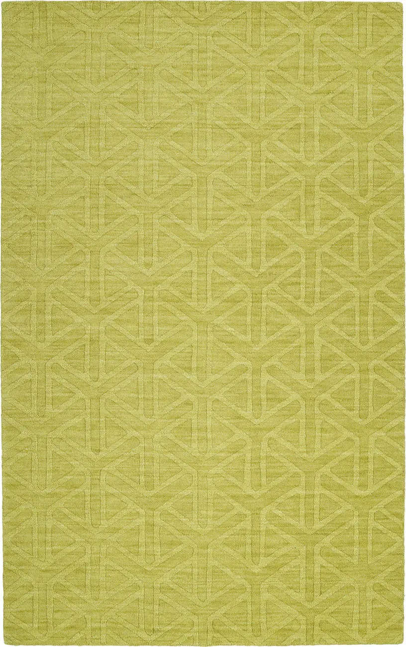 Modern Loom Imprints Wasabi Patterned Modern Rug