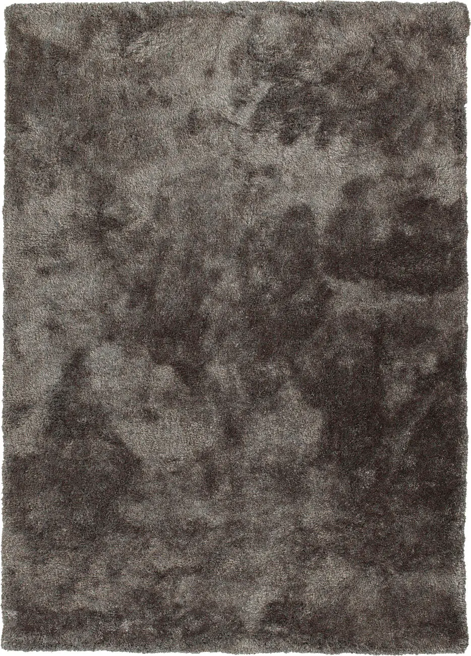 Modern Loom It's So Fabulous Shag Taupe Solid Modern Rug