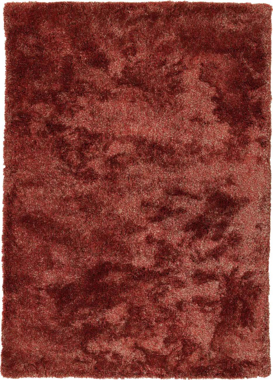 Modern Loom It's So Fabulous Shag Cinnamon Solid Modern Rug