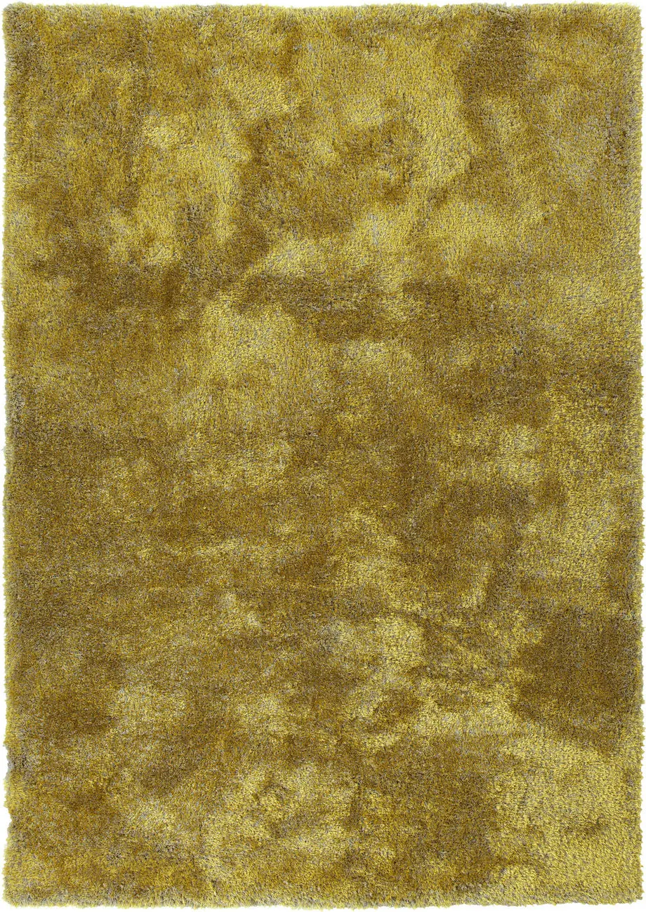 Modern Loom It's So Fabulous Shag Lime Green Solid Modern Rug