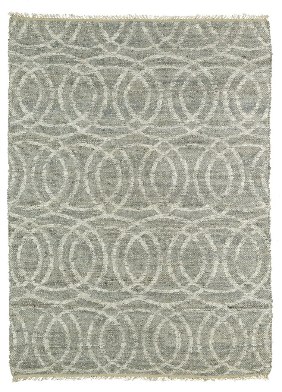 Modern Loom Kenwood Flatweave Grey Patterned Modern Rug