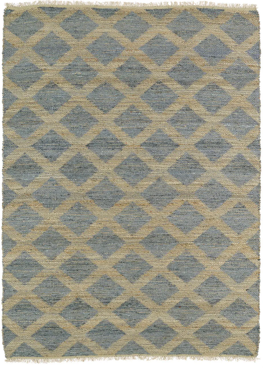 Modern Loom Kenwood Flatweave Slate Patterned Modern Rug