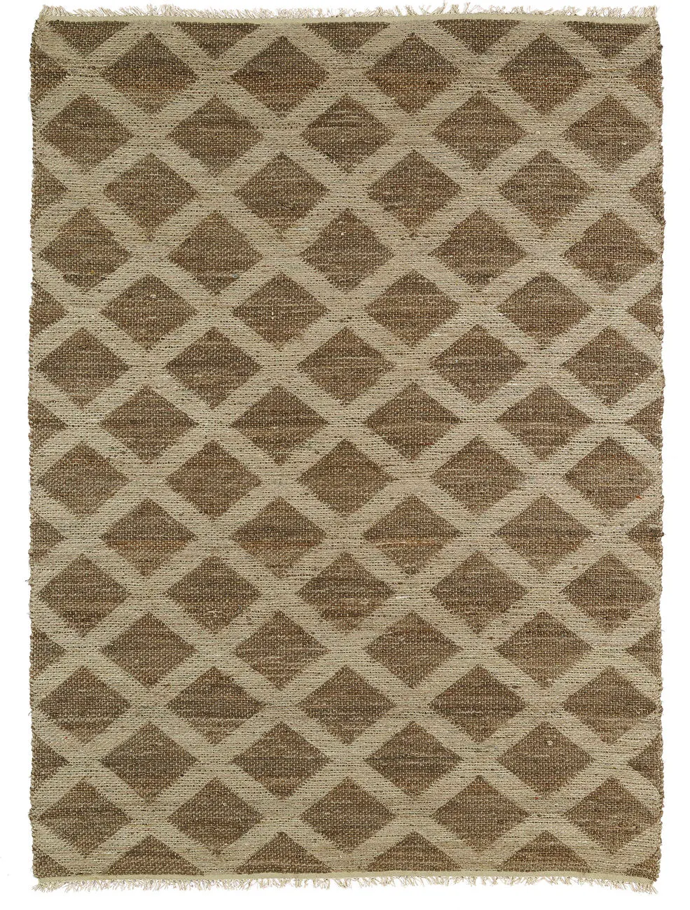 Modern Loom Kenwood Chocolate Patterned Modern Rug