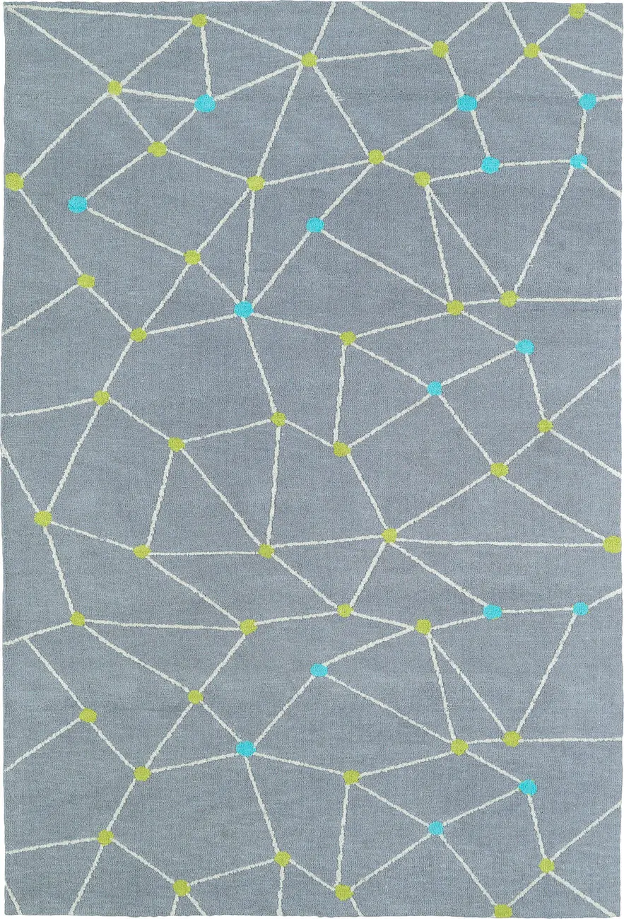 Modern Loom Lily & Liam Grey Modern Rug 2