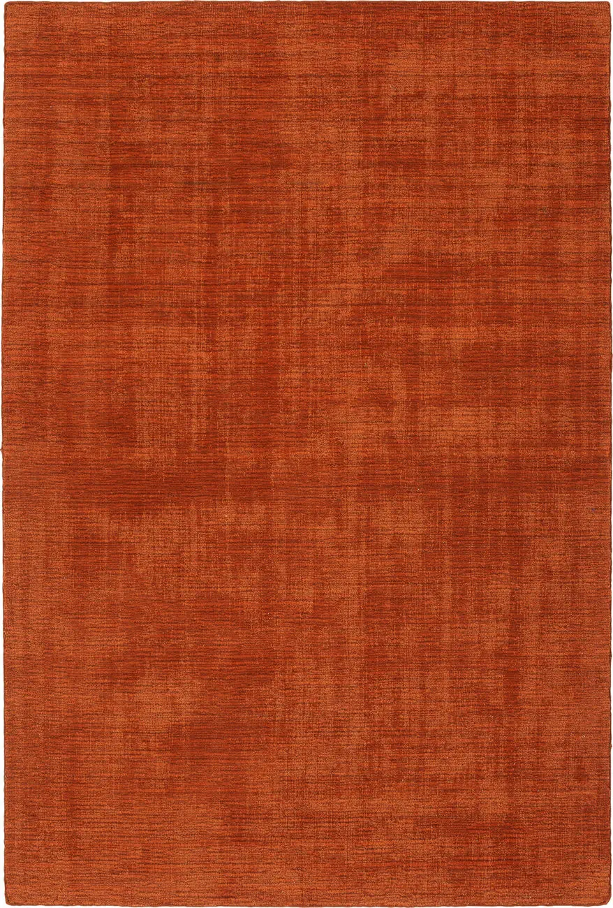 Modern Loom Lauderdale Orange Outdoor Solid Modern Rug