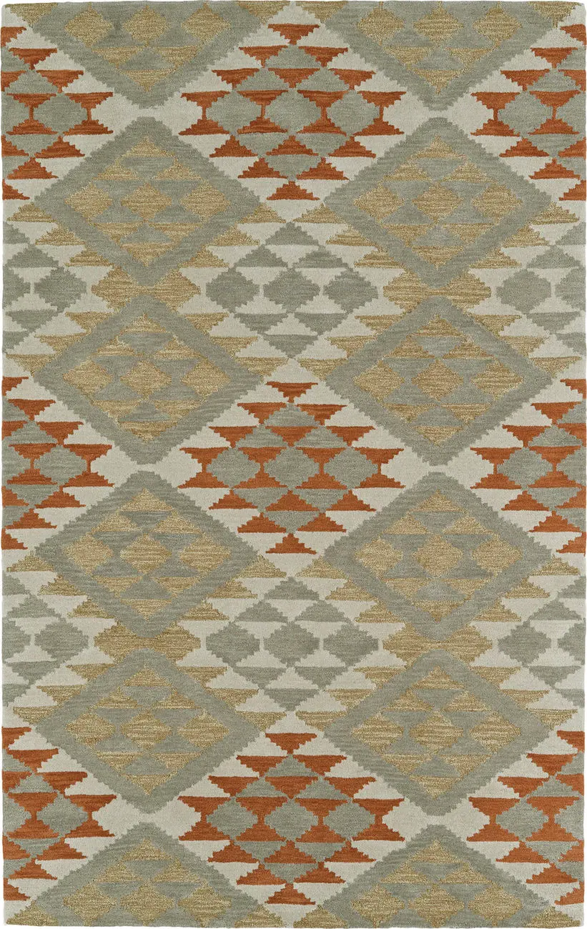 Modern Loom Lakota Grey Southwest Contemporary Rug