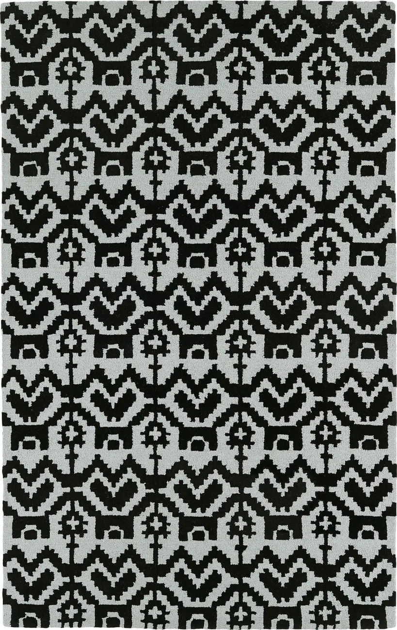 Modern Loom Lakota Silver Southwest Contemporary Rug