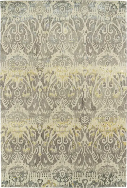 Modern Loom Mercery Hand Tufted Beige Transitional Rug 2